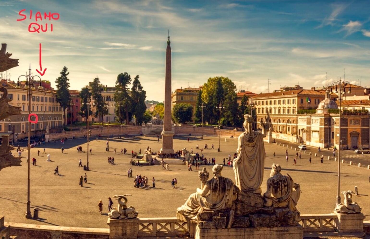Lägenhet Piazza Del Popolo Bi- Popolo